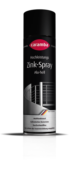 Caramba Hochleistungs Zink-Spray Alu-hell